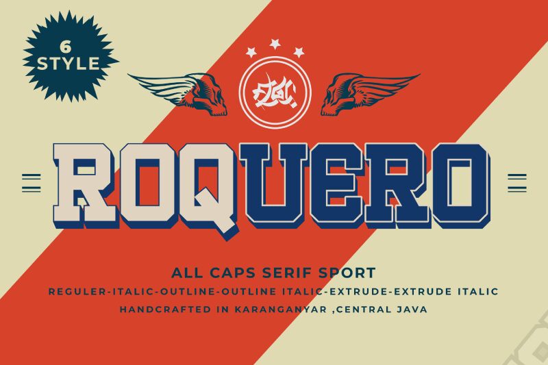 ROQUERO Czcionka