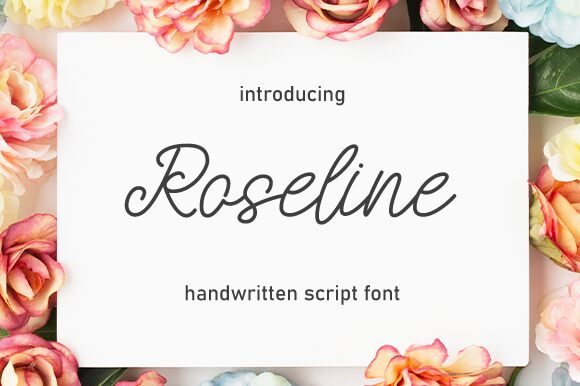 Roseline font | Fonts2u.com