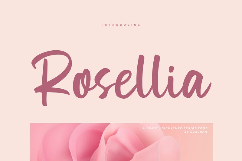 Rosellia 字体
