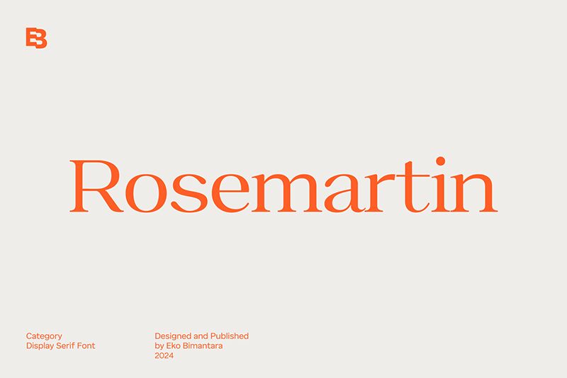 Rosemartin Font