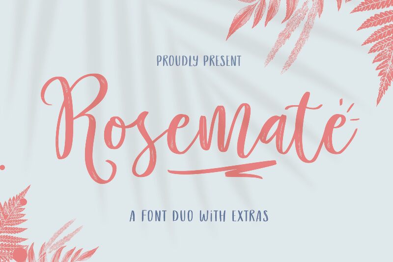 Rosemate Script Fuente