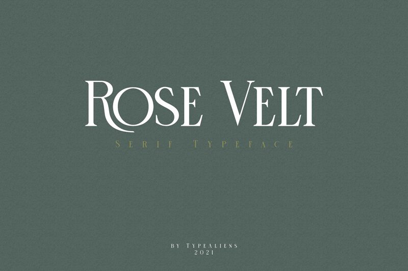 Rose Velt Czcionka