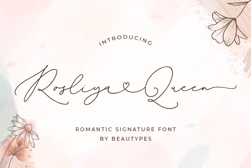 Rosliya Queen Czcionka