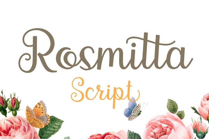 Rosmitta Druh písma