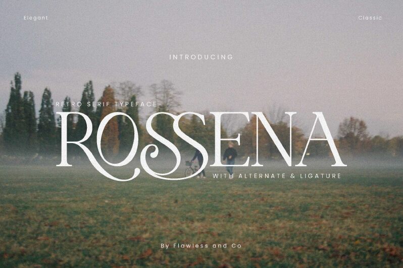Rossena 字体