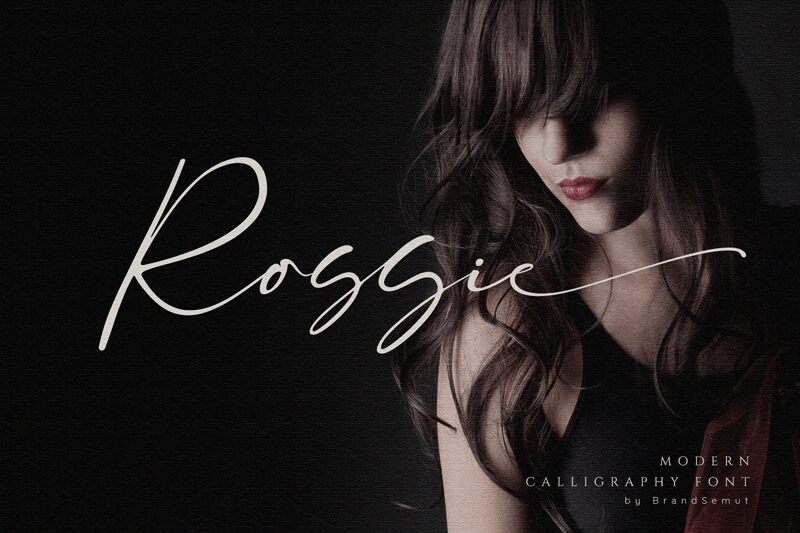 Rossie Schriftart