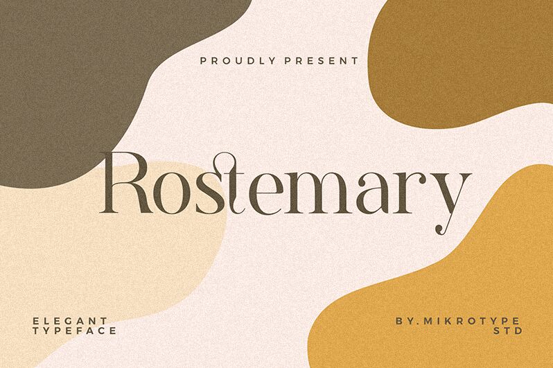 Rostemary Schriftart