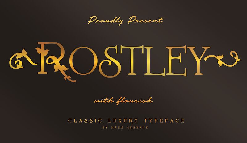 Rostley الخط 