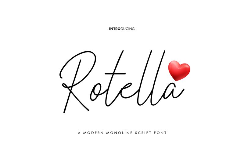 Rotella フォント