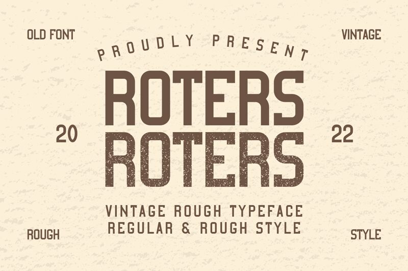 Roters الخط