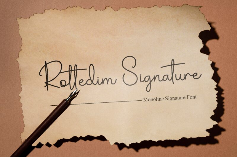 Rottedim Signature Carattere