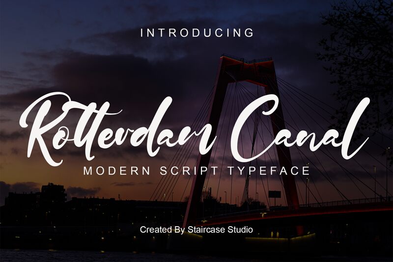 Rotterdam Canal Carattere