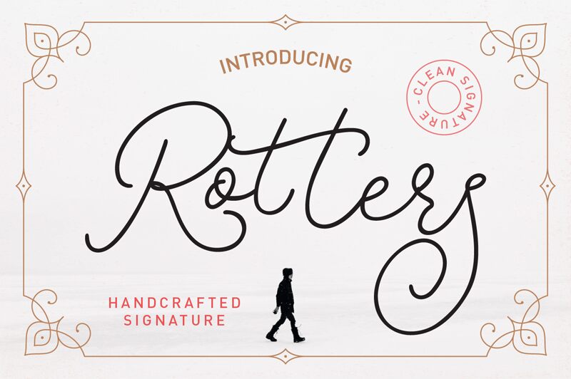 Rotters Schriftart