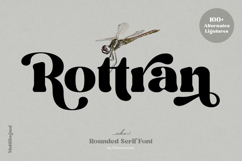 Rottran Schriftart