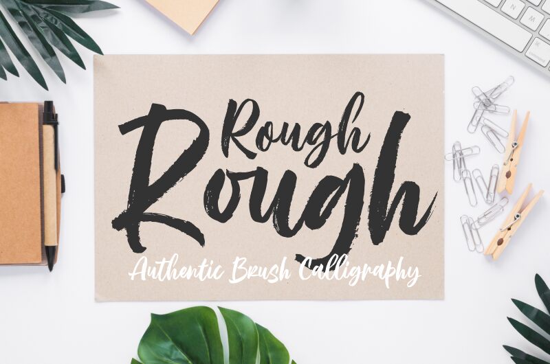 Rough Rough الخط 