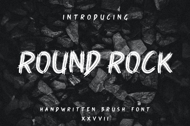 Round Rock Шрифт