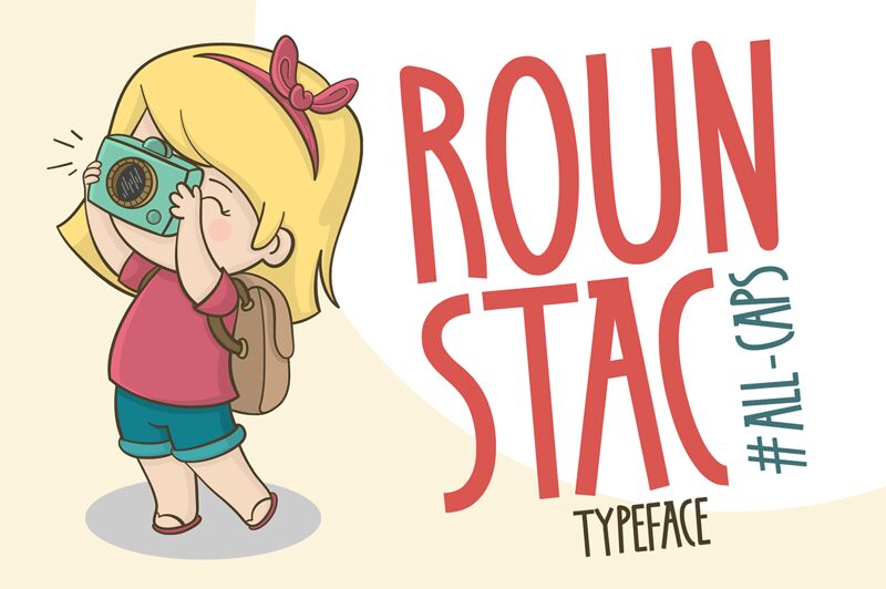 Rounstac 字体