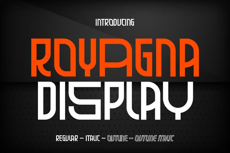 Royagna Schriftart