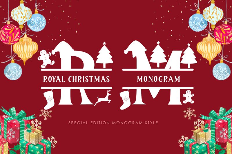 Royal Monogram Font