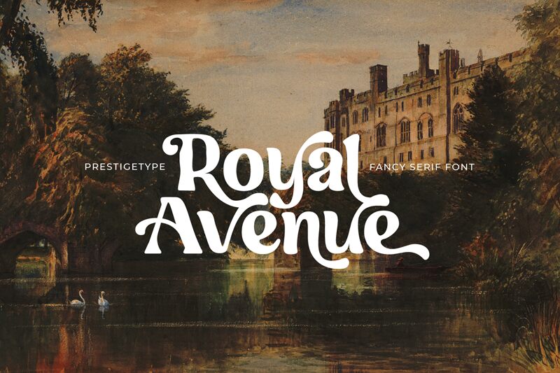 Royal Avenue Druh písma