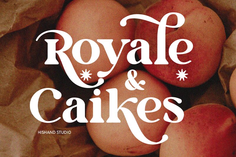 Royale & Caikes Czcionka