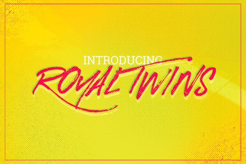 Royal Twins Czcionka