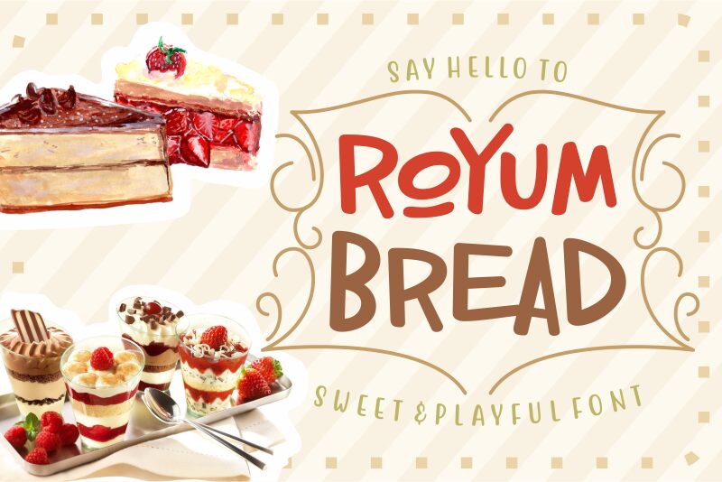 Royum Bread Czcionka