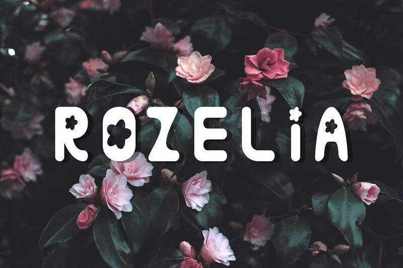 Rozelia Schriftart