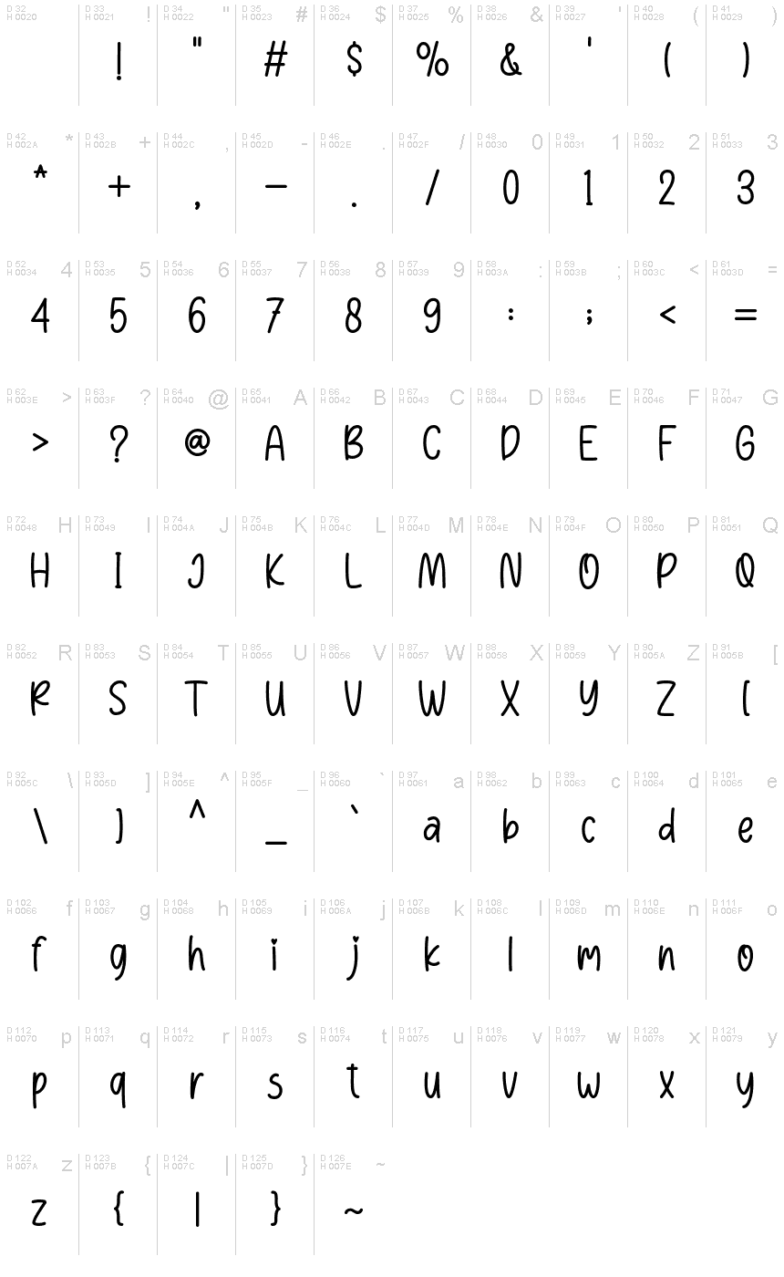 romantic-font