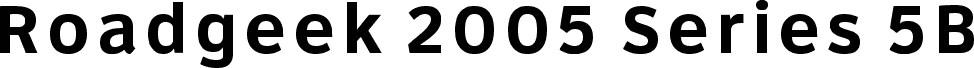 Roadgeek 2005 Series 5B