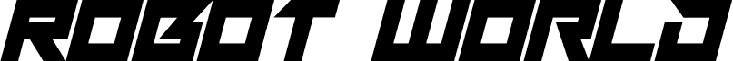 Robot World Italic