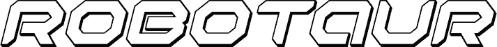 Robotaur 3D Italic