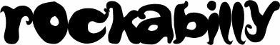 Preview of the RockaBilly font