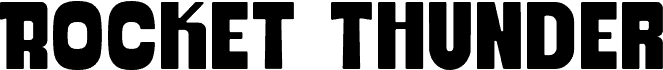 Rocket Thunder-DEMO Regular font