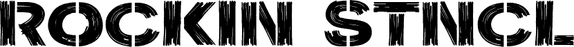 Rockin Stncl carattere