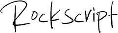 Rockscript шрифт