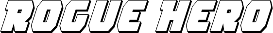 Rogue Hero 3D Italic
