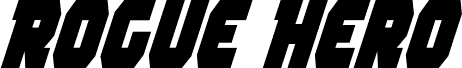 Rogue Hero Condensed Italic