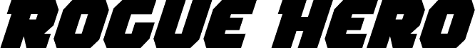 Rogue Hero Expanded Italic