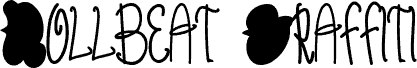 Rollbeat Graffiti Fill Schriftart