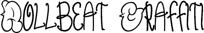 Rollbeat Graffiti Schriftart