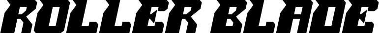 ROLLER BLADE Bold Italic