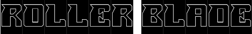 ROLLER BLADE-Hollow-Inverse
