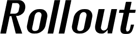 Rollout Semibold Oblique