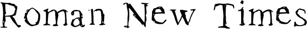 Roman New Times Medium