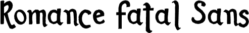 Romance Fatal Sans