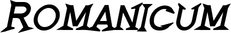 Romanicum-BoldItalic