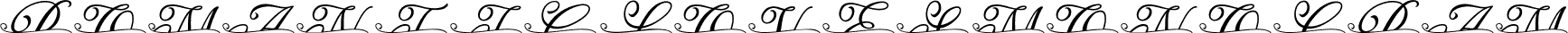 ROMANTIC LOVES SPLIT MONOGRAM