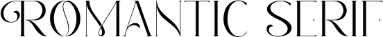 Romantic Serif