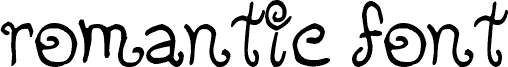 romanticfont2